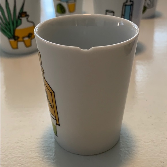 NWOT set of 6 Porcelain Tequila glasses! - Picture 8 of 14